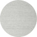 Sideview of Contemporary Dark Gray Modern Rug, con2150