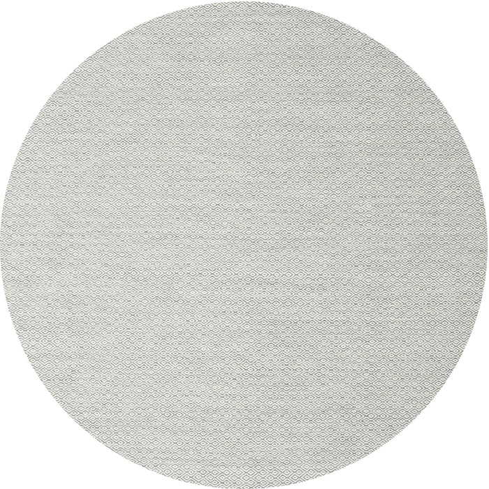 Sideview of Contemporary Dark Gray Modern Rug, con2156