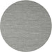 Square Machine Washable Contemporary Carbon Gray Rug, wshcon2157