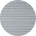 Sideview of Contemporary Light Slate Gray Modern Rug, con2159