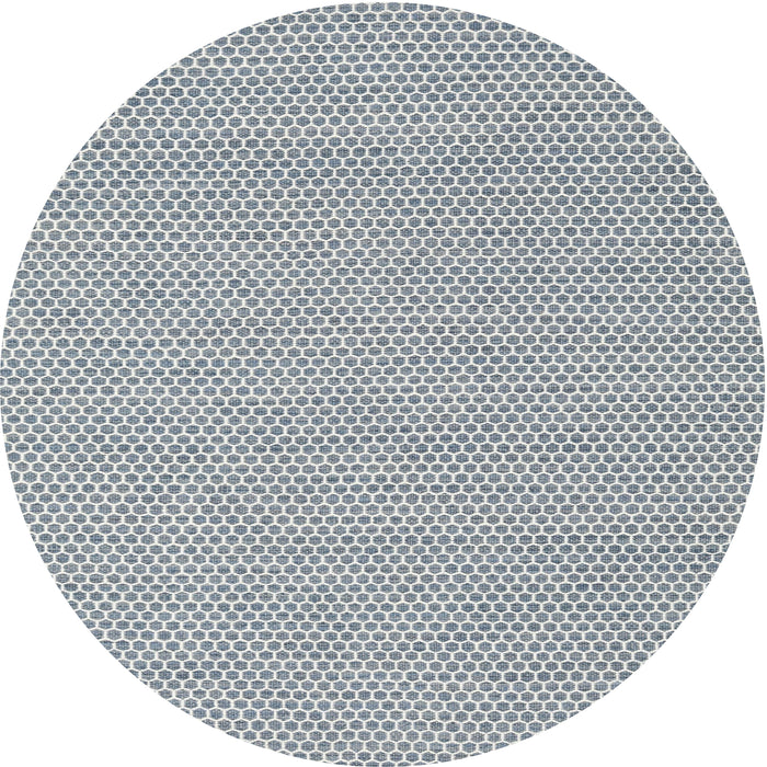 Sideview of Contemporary Light Gray Modern Rug, con2168