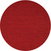 Sideview of Contemporary Red Modern Rug, con216