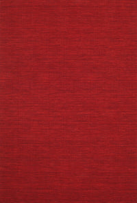 Machine Washable Contemporary Red Rug, wshcon216