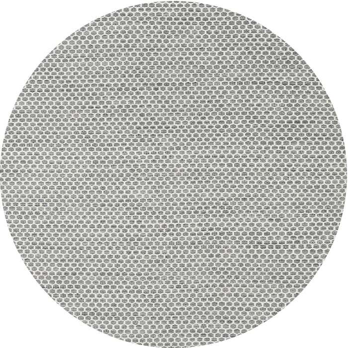 Sideview of Contemporary Gray Modern Rug, con2170