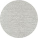 Sideview of Contemporary Dark Gray Modern Rug, con2177