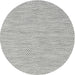 Square Machine Washable Contemporary Grey Gray Rug, wshcon2179