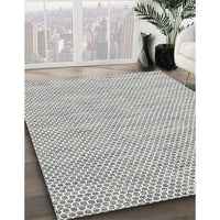 Contemporary Gray Modern Rug, con2179