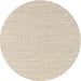 Sideview of Contemporary Champagne Beige Solid Rug, con2183