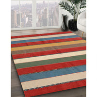 Contemporary Red Oriental Rug, con2189