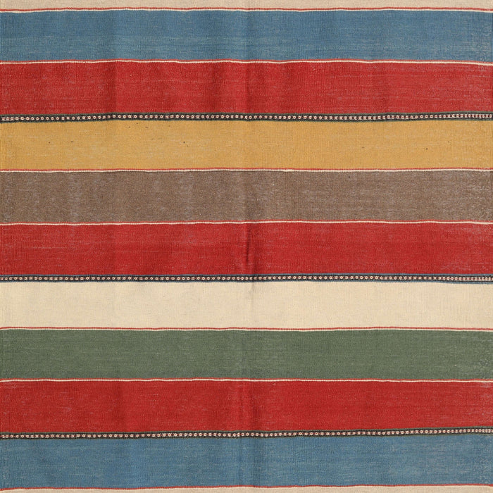 Machine Washable Contemporary Red Rug, wshcon2189