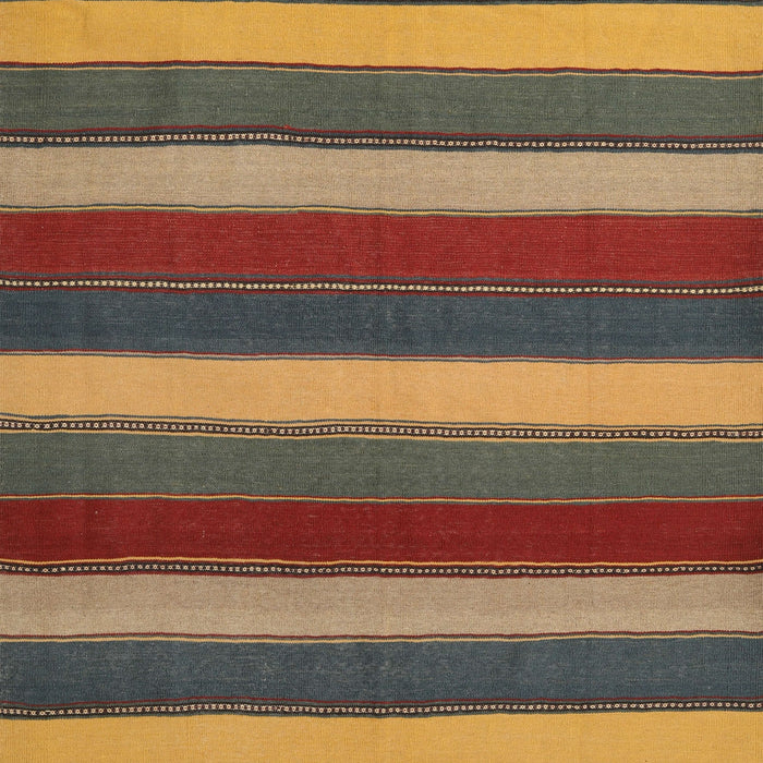 Contemporary Saffron Red Southwestern Rug, con2190