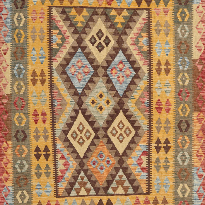 Machine Washable Contemporary Red Rug, wshcon2195