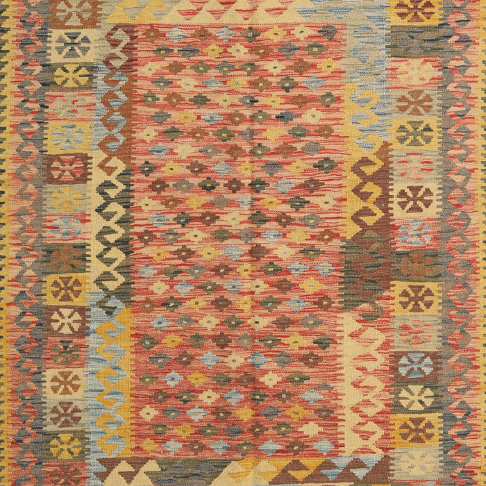 Contemporary Gold Oriental Rug, con2197
