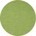 Sideview of Contemporary Pistachio Green Modern Rug, con219