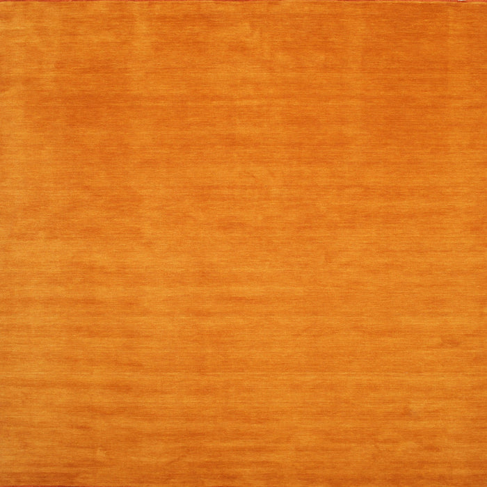 Sideview of Machine Washable Contemporary Orange Red Rug, wshcon21