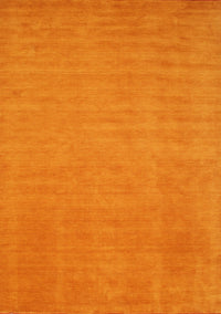 Machine Washable Contemporary Orange Red Rug, wshcon21