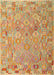 Contemporary Orange Modern Rug, con2202