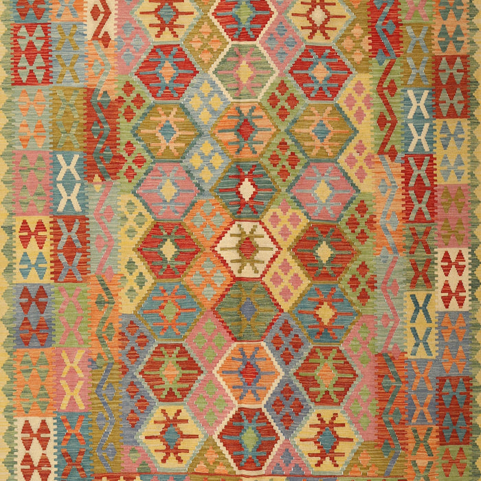 Machine Washable Contemporary Red Rug, wshcon2203