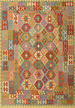 Contemporary Red Southwestern Rug, con2203