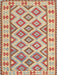 Contemporary Brown Southwestern Rug, con2206