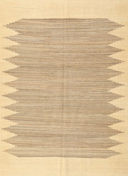 Machine Washable Contemporary Sand Brown Rug, wshcon2218