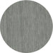 Square Machine Washable Contemporary Silver Gray Rug, wshcon221