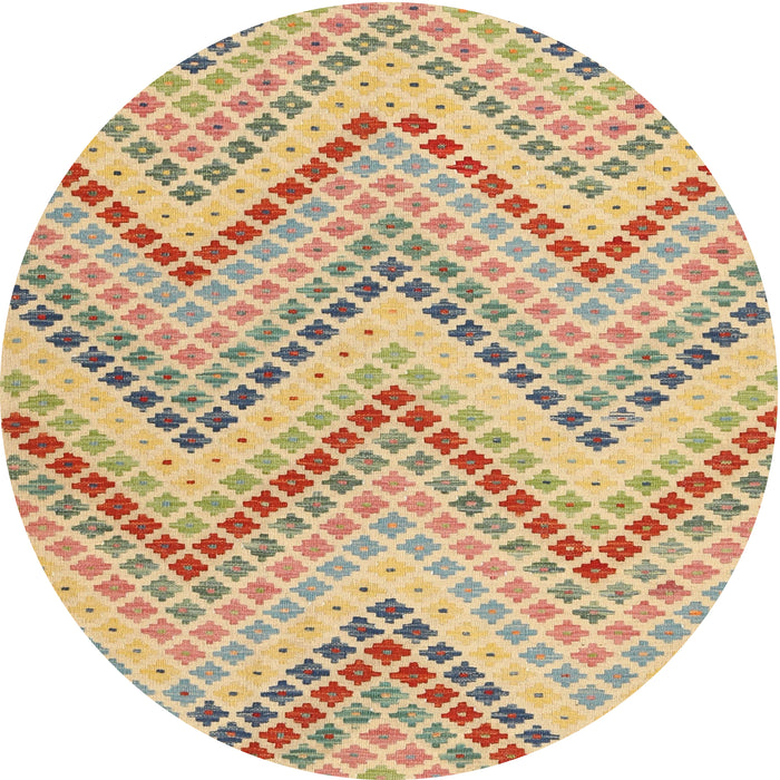 Square Machine Washable Contemporary Copper Brown Rug, wshcon2222