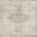 Sideview of Machine Washable Contemporary Light French Beige Brown Rug, wshcon2225