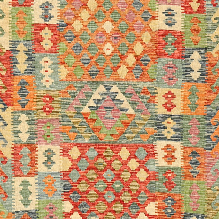 Machine Washable Contemporary Brown Green Rug, wshcon2226