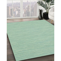 Contemporary Light Green Modern Rug, con222