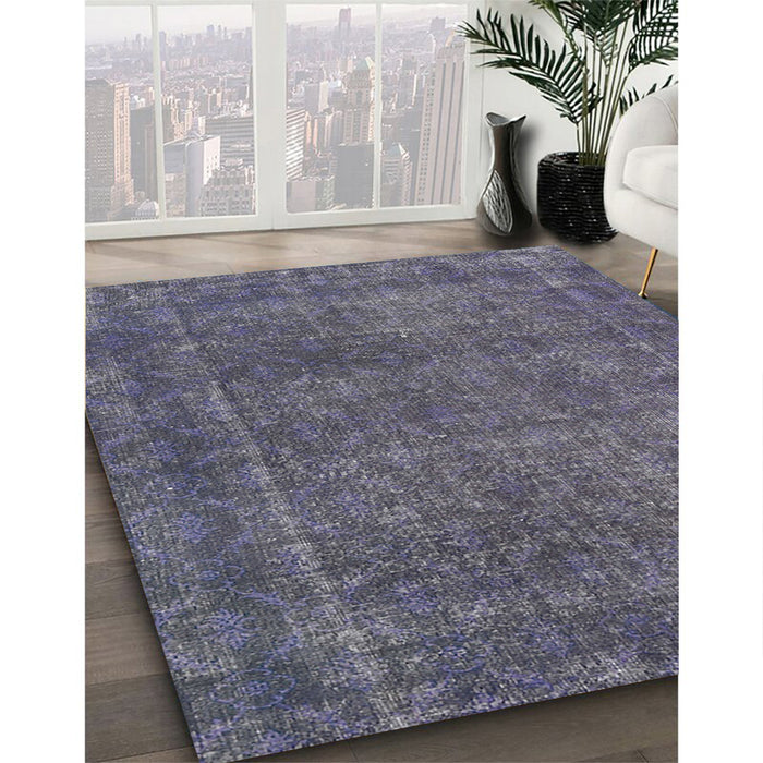 Machine Washable Contemporary Purple Haze Purple Rug in a Family Room, wshcon2230