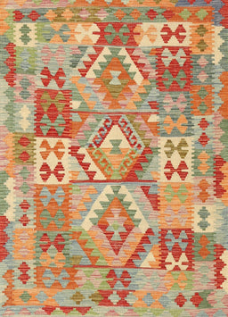 Machine Washable Contemporary Orange Rug, wshcon2231