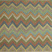 Sideview of Machine Washable Contemporary Brown Rug, wshcon2235