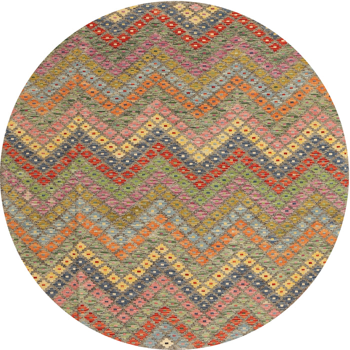 Square Machine Washable Contemporary Sienna Brown Rug, wshcon2236