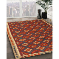 Contemporary Red Oriental Rug, con2246