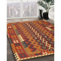 Contemporary Red Oriental Rug, con2250