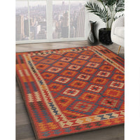 Contemporary Red Oriental Rug, con2251