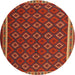 Sideview of Contemporary Light Brown Oriental Rug, con2252