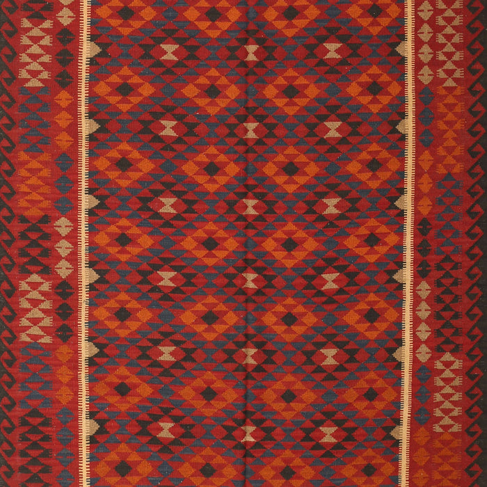 Machine Washable Contemporary Dark Sienna Brown Rug, wshcon2253