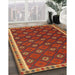 Machine Washable Contemporary Light Brown Rug in a Family Room, wshcon2255