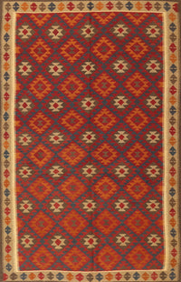 Machine Washable Contemporary Light Brown Rug, wshcon2255