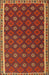 Machine Washable Contemporary Light Brown Rug, wshcon2255