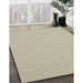 Machine Washable Contemporary Tan Brown Rug in a Family Room, wshcon225