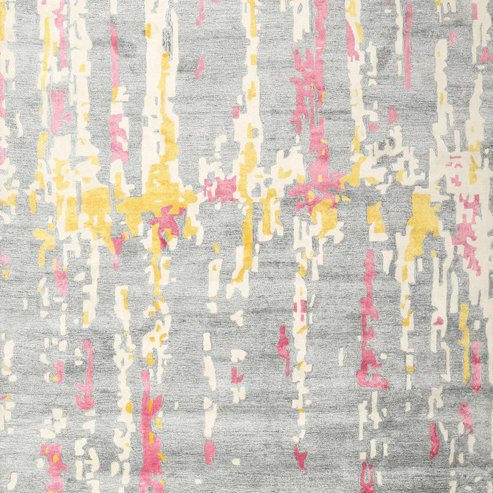 Machine Washable Contemporary Tan Brown Gold Rug, wshcon2262