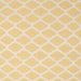 Square Contemporary Chrome Gold Yellow Trellis Rug, con2271