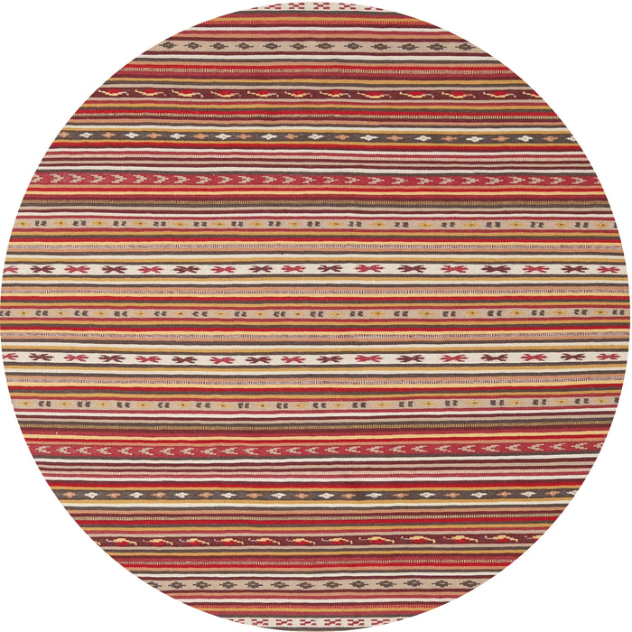 Square Machine Washable Contemporary Sandy Brown Rug, wshcon2272