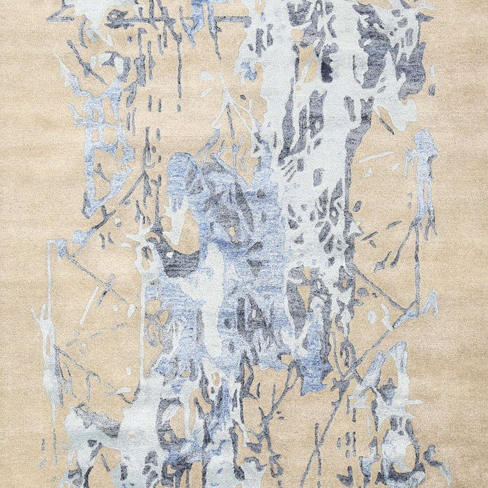 Contemporary Sage Green Modern Rug, con2278