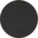 Sideview of Contemporary Charcoal Black Modern Rug, con227