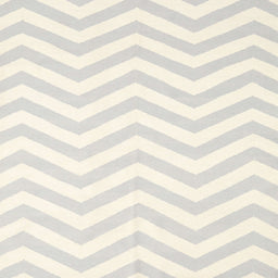 Sideview of Machine Washable Contemporary Dark White Beige Rug, wshcon2280