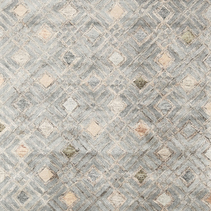 Contemporary Rosy Brown Pink Modern Rug, con2283